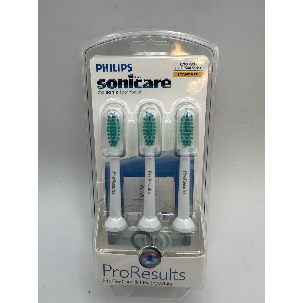 Philips Sonicare ProResults Replacement Brush‎ Heads 3 Pack Standard NEW